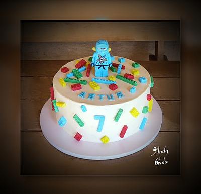 Lego birthday cake  - Cake by AndyCake