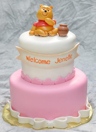 Pooh Inspired Cake - Cake by Art Piece Cakes