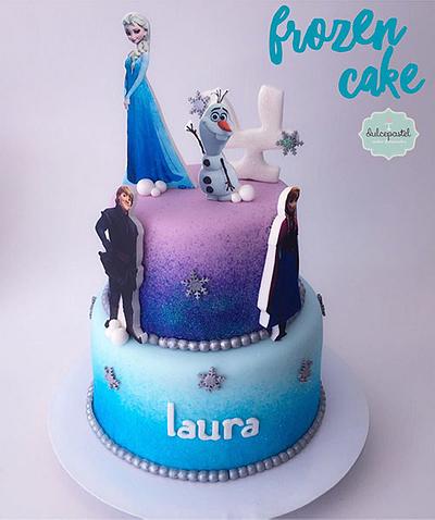 Torta Frozen - Frozen Cake - Cake by Dulcepastel.com