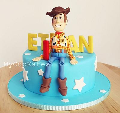 Toy Story Woodie Cake & Cupcakes - Cake by Kate Kim