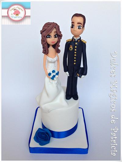Wedding figures - Cake by Dulces Mágicos de Patricia