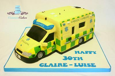 Ambulance Cake - Cake by Constance Grindrod
