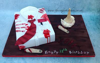 'Shaun of the Dead' cake! - Cake by The Crafty Kitchen - Sarah Garland
