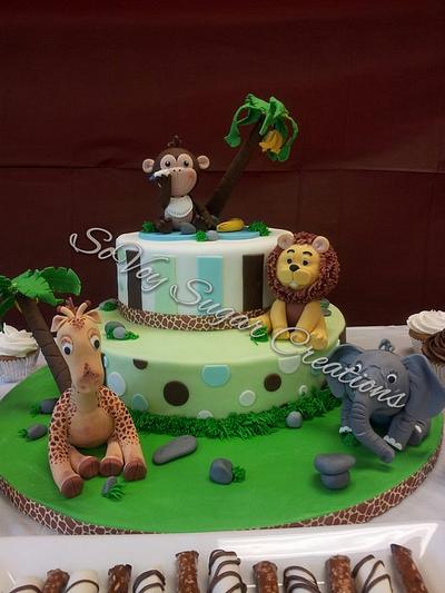 Animal Theme - Cake by Kimberly Washington
