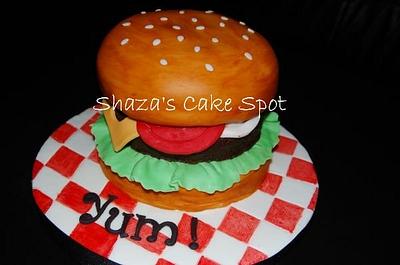 Hamburger Cake - Cake by Sharon