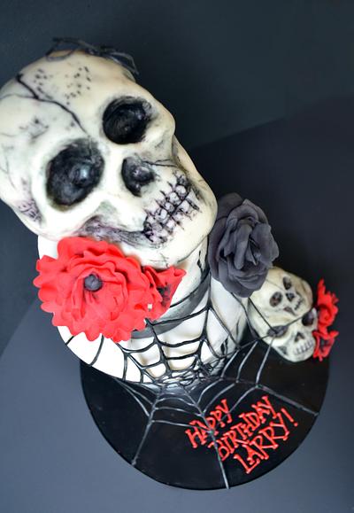 Skull cake - Cake by ErinLo