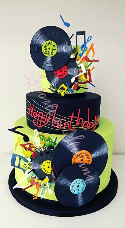 Music cake - Cake by graziastellina