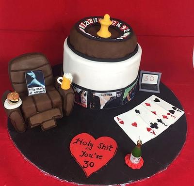 30th birthday cake  - Cake by Shali 