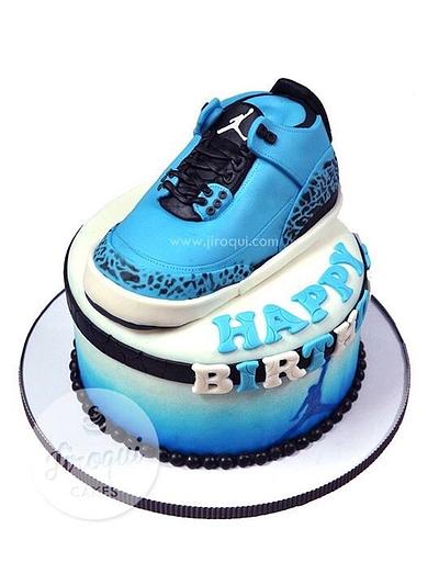 Jordan Shoes Cake - Cake by Kay