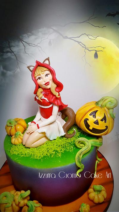 The "Sweetest "of Wolfgirl♡  - Cake by Azzurra Cuomo Cake Art