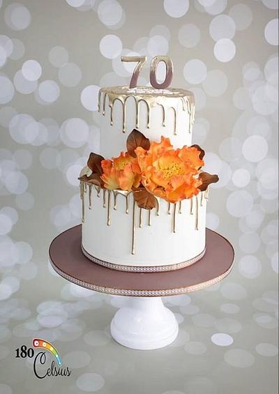 70 Years Loved - Cake by Joonie Tan