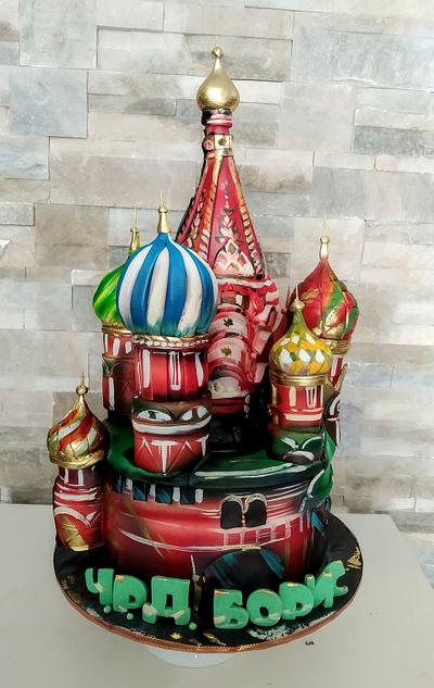 St. Basil's Cathedral - Cake by Tanya Shengarova