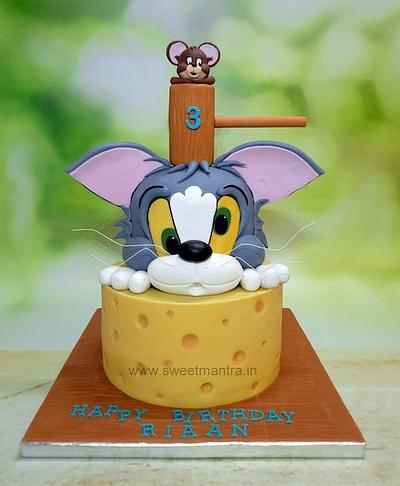 Tom and Jerry cake - Cake by Sweet Mantra Homemade Customized Cakes Pune
