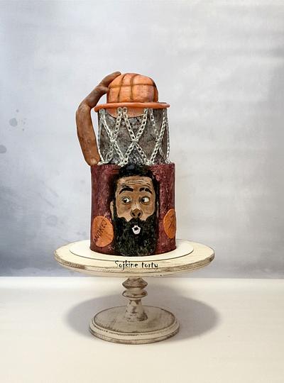 James Harden - favorite basketball player - Cake by SojkineTorty