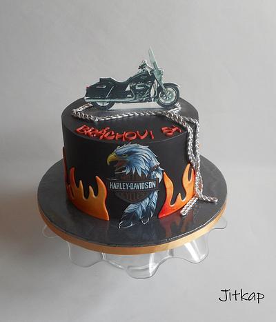 Harley Davidson cake - Cake by Jitkap
