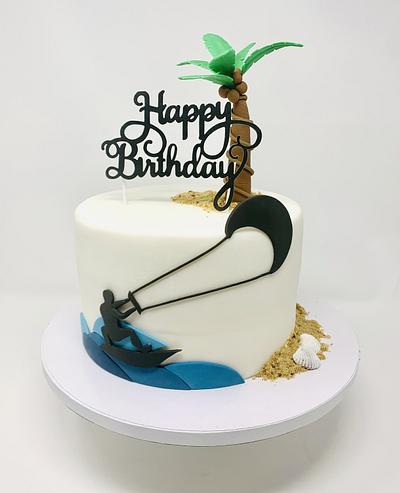 Kitesurf Cake - Cake by Annette Cake design