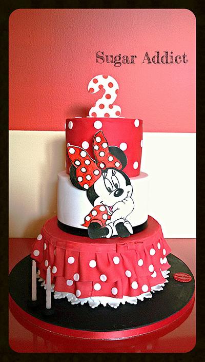 Minnie Mouse  - Cake by Sugar Addict by Alexandra Alifakioti