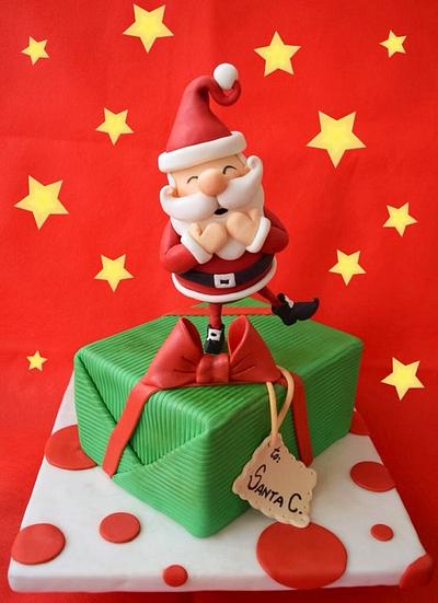 present for santa - Cake by Angela Cassano