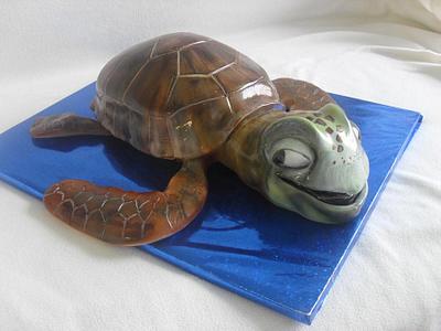 Turtle - Cake by Andrea