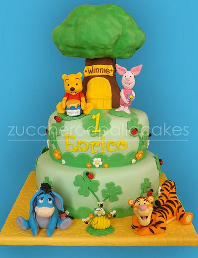 winnie the pooh cake - Cake by Sara Luvarà - Zucchero a Palla Cakes
