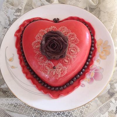 Valentine & Chocolate - Cake by June ("Clarky's Cakes")