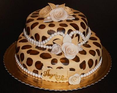 torta leopardata - Cake by gina Mengarelli 