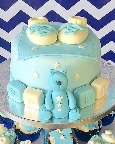 Baby Shower, It's a Boy! - Cake by Yellow Box - Cakes & Pastries