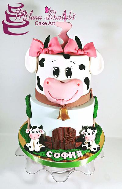 Happy Cow - Cake by Milena Shalabi