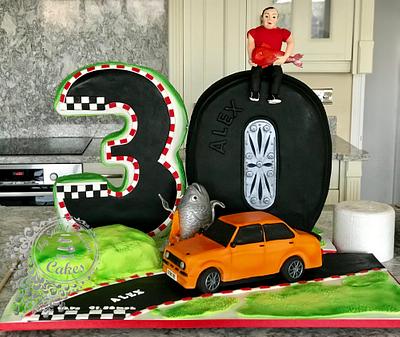 Huge Birthday Cake  - Cake by Beata Khoo