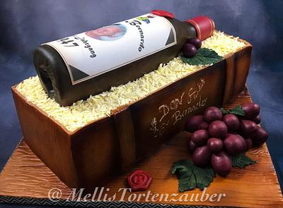 Wine box  - Cake by MellisTortenzauber