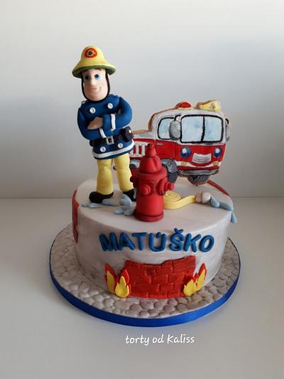 Fireman Sam - Cake by Kaliss