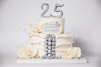 25th anniversary - Cake by Alessandra Castellano