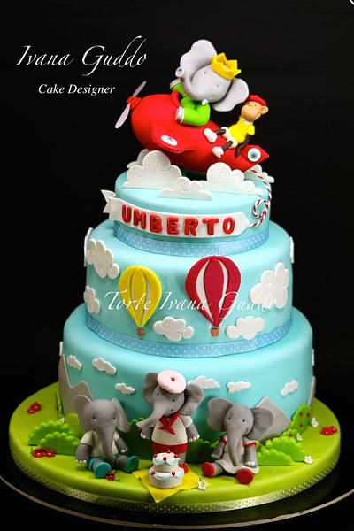 Babar the elephant cake - Cake by ivana guddo
