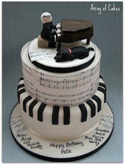 Musical Birthday Cake - Cake by Emma