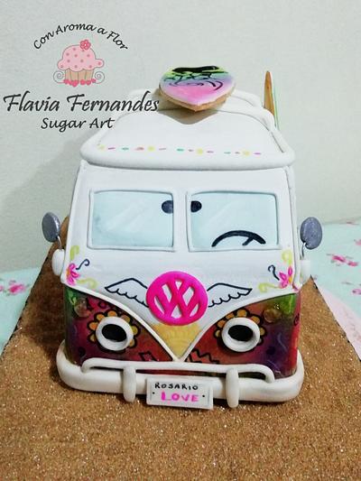 COMBIE HIPPIE  - Cake by Flavia Fernandes