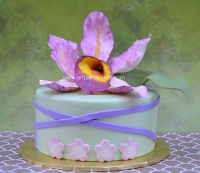 Giant Orchid - Cake by Art Piece Cakes