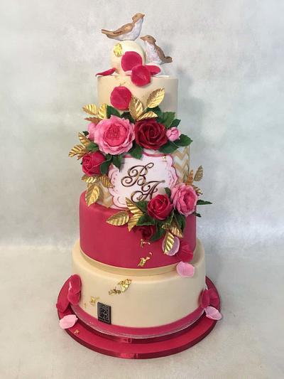 Wedding cake - Cake by Elena Medvedeva