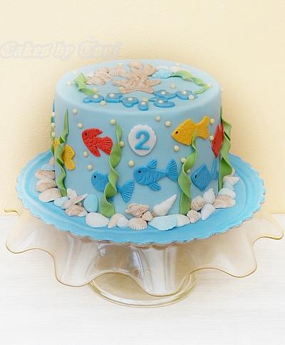 Fish and shellfish - Cake by Cakes by Toni