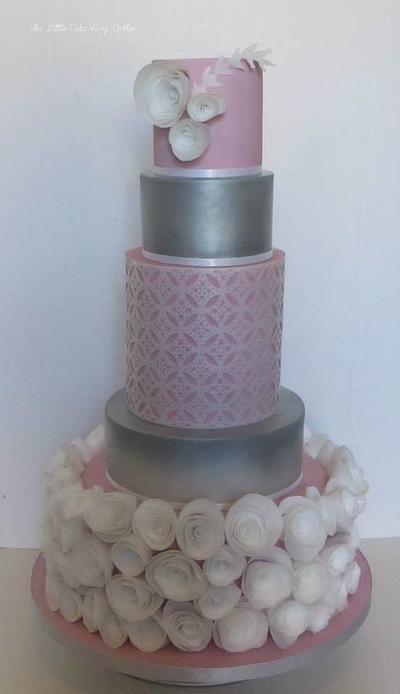 Rose Dream Cake - Cake by Little Cake Fairy Dublin