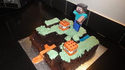 Minecraft Cake - Cake by Jem