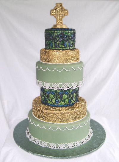 Celtic Wedding - Cake by TrulyCustom