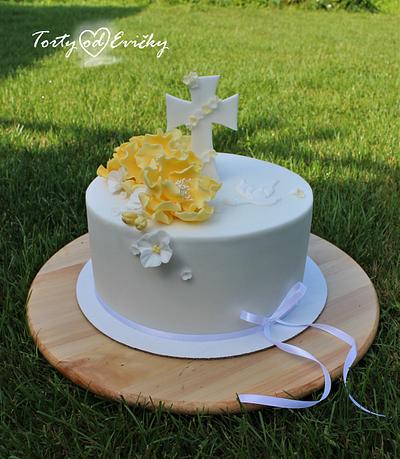 Confirmation cake  - Cake by Cakes by Evička