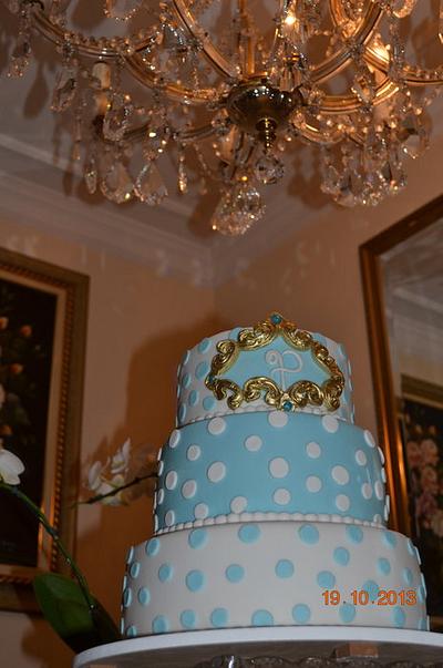 Baby birthday cake - - Cake by Luciene Masironi