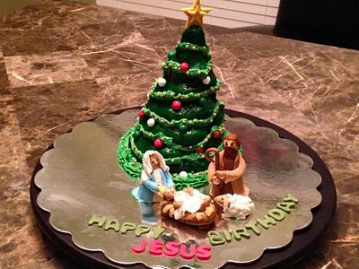 Happy Birthday Jesus! - Cake by hanoun