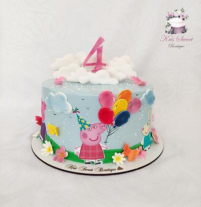 Peppa pig - Cake by Kristina Mineva