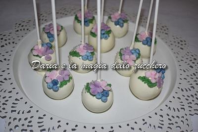 Wedding cakepops - Cake by Daria Albanese