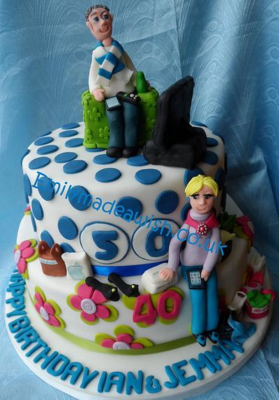 Joint Birthday Cake - Cake by Emilyrose