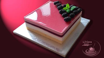 Raspberry cake - Cake by LiViera