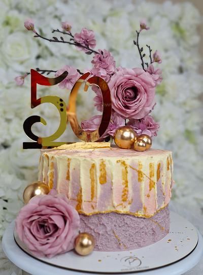 50th anniversary  - Cake by Philip's Pastry 