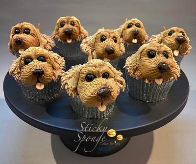 Pupcakes - Cake by Sticky Sponge Cake Studio